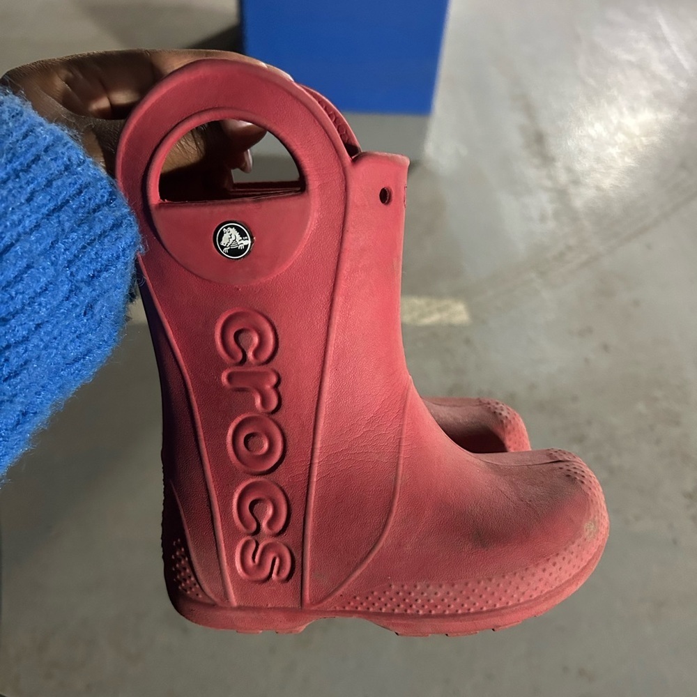CROCS rain boots C8